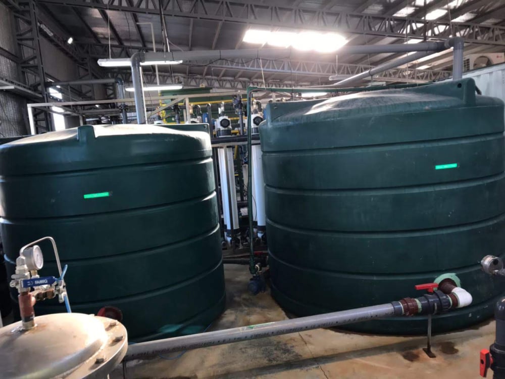 tanques de agua potable